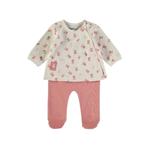 Conjunto de 2 piezas Babybol blusa - pantalón conejitos - Kinder Guatemala - 