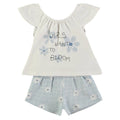 Conjunto de 2 piezas Babybol blusa-short girls want to bloom - Kinder Guatemala - Conjuntos