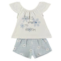 Conjunto de 2 piezas Babybol blusa-short girls want to bloom - Kinder Guatemala -
