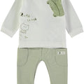 Conjunto de 2 piezas Babybol camisa - jogger ranita - Kinder Guatemala - 