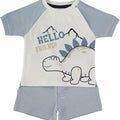 Conjunto de 2 piezas Babybol camisa-short hello dinosaur - Kinder Guatemala -