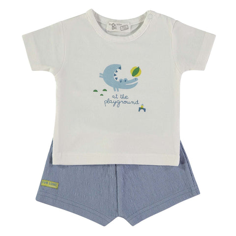 Conjunto de 2 piezas Babybol camisa-short new fun zone - Kinder Guatemala - Conjuntos