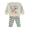 Conjunto de 2 piezas Babybol sudadero - leggins don't grow up - Kinder Guatemala - 
