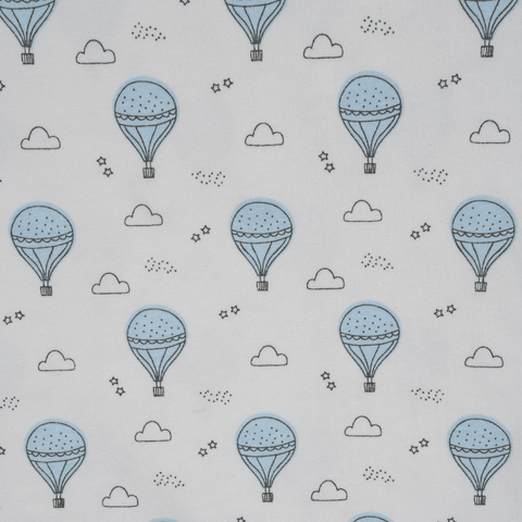 Conjunto de 2 piezas Kinder: Camisa de manga larga con diseño de globos aerostáticos y pantalón para niño. - Kinder Guatemala - Conjunto camisa y pantalón