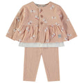 Conjunto de 3 piezas Babybol blusa-pantalón y chaqueta mariposa - Kinder Guatemala - Conjuntos