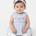 Conjunto de 3 piezas Little Me Blusa tela plana, leggins y banda para el cabello floral - Kinder Guatemala - conjunto con pantalón o leggins