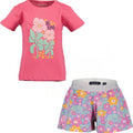 Conjunto de Blusa y short Blue Seven Flower rosa - Kinder Guatemala -