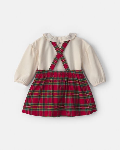 Conjunto de Jumper Carter's Algodón y Poliéster a cuadros para niña - Kinder Guatemala - Conjuntos