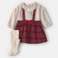 Conjunto de Jumper Carter's Algodón y Poliéster a cuadros para niña - Kinder Guatemala - Conjuntos