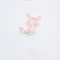 Conjunto Little Me 5 piezas: 3 bodys manga cota y 2 leggings diseño conejos color rosado de algodón para niña - Kinder Guatemala - Conjunto Body y pantalón