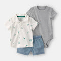 Conjunto multipiezas Carter s camisa, body y short para niño - Kinder Guatemala - conjunto con pantalón o leggins
