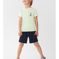 Conjunto Street Monkey 2 piezas: T-shirt manga corta y pantaloneta multicolor para niño - Kinder Guatemala - Conjunto camisa y pantaloneta