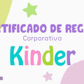 Corporativo (Certificado de Regalo) - Kinder Guatemala - 