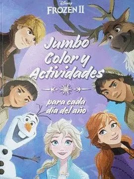 DISNEY FROZEN II - JUMBO COLOR Y ACTIVIDADES - ALDISA - Kinder Guatemala - Libros