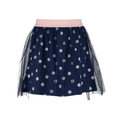 Falda Blue Seven de tul estampado de puntos con elastico en la cintura para niña. - Kinder Guatemala - 