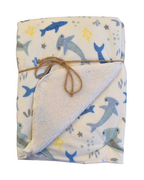 Frazada Chick Pea de Mink Sherpa multicolor para niño - Kinder Guatemala - Frazadas de mink y sherpa niño