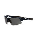 Gafas de sol Real Shades Blaze Policarbonato de barrido negro con lente de espejo azul unisex 7+ - Kinder Guatemala - lentes de sol