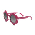 Gafas de sol Real Shades Bloom montura irrompible con acabado mate y lentes de policarbonato ahumado con una adorable forma de flor color frambuesa para niña 4+ - Kinder Guatemala - Accesorios