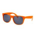 Gafas de sol Real Shades de surf color naranja neón con lente de espejo plateado unisex 4+ - Kinder Guatemala - lentes de sol