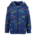 Hoodie Blue Seven diseño de dinosaurios color azul para niño - Kinder Guatemala - hoodie