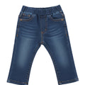 Jeans Baby bol pull up con bolsas color azul para niño - Kinder Guatemala - Pantalones