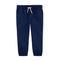 Jeans Carters Playwear con elastico y cintas en la cintura color azul niño - Kinder Guatemala - 