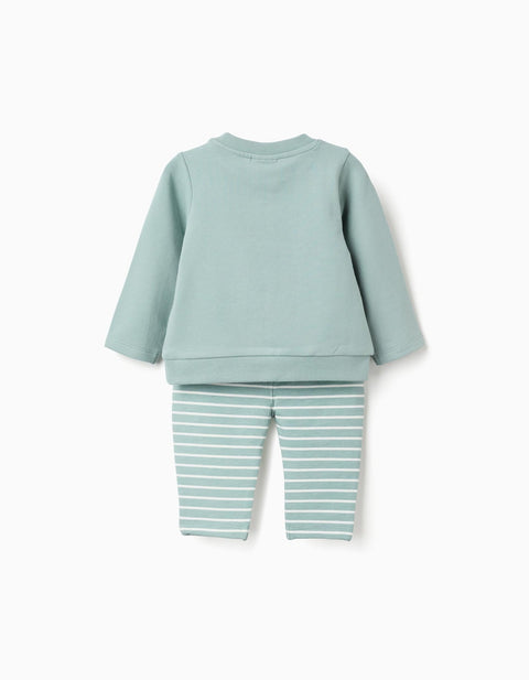 JOGGING SET, VERDE CLARO, 9/12M - Kinder Guatemala -