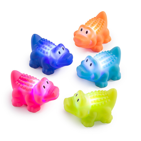 Juguete para la hora del baño Sassy lagartos brillantes multicolor (1 Unidad) - Kinder Guatemala -