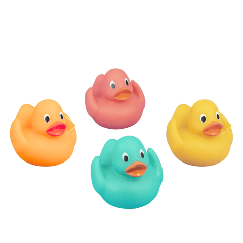 Juguete para la hora del baño Sassy patitos multicolor (1 Unidad) - Kinder Guatemala - 