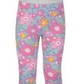 Leggins de Jersey Blue Seven Flowers multicolor - Kinder Guatemala -
