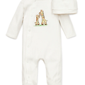 Little Me - Pijama con gorro Giraffe - Niño - Kinder Guatemala - pijama basica