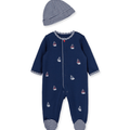 Little Me - Pijama con gorro Sailboats - Niño - Kinder Guatemala - Pijama con pies