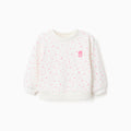 LS SWEATSHIRT FLEECE, BEIGE CLARO, 6/9M - Kinder Guatemala -