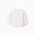 LS SWEATSHIRT FLEECE, BEIGE CLARO, 6/9M - Kinder Guatemala -