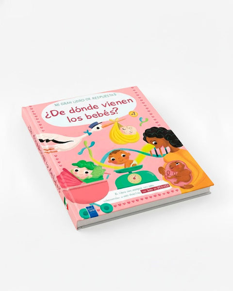 MI GRAN LIBRO DE RESPUESTAS DE DONDE VIENEN LOS BEBES YOYO BOOKS - Kinder Guatemala - 