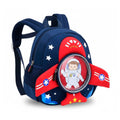 Mochila Wolfy con diseño de astronauta color azul - Kinder Guatemala - Mochilas
