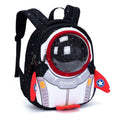Mochila Wolfy con diseño de astronauta color negro - Kinder Guatemala - Mochilas
