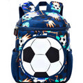 Mochila Wolfy con diseño de pelota color azul - Kinder Guatemala - Mochilas
