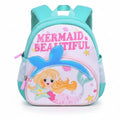 Mochila Wolfy con diseño de sirena color rosado - Kinder Guatemala - Mochilas