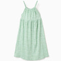 P2 DRESS SS JERSEY, VERDE CLARO, 4/5 - Kinder Guatemala -