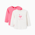 P2 LS TSHIRT, WHITE, 18/24M - Kinder Guatemala -