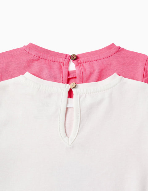 P2 LS TSHIRT, WHITE, 18/24M - Kinder Guatemala -