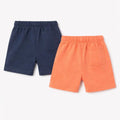 P2 SHORTS JERSEY, NARANJA OSCURO, 6/9M - Kinder Guatemala -