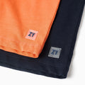 P2 SHORTS JERSEY, NARANJA OSCURO, 6/9M - Kinder Guatemala -
