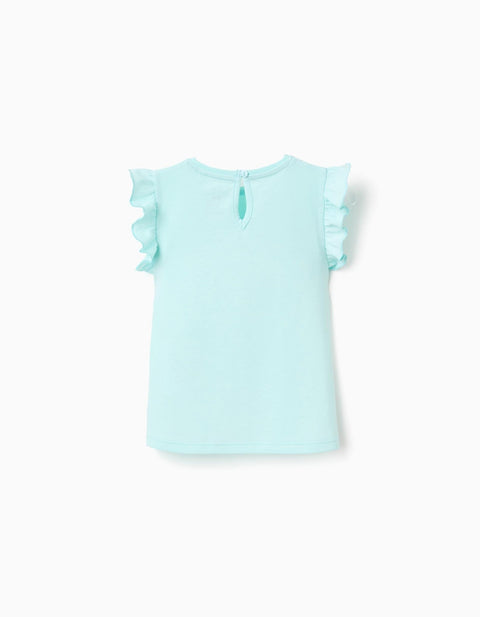 P2 TSHIRT SS JERSEY, AZUL CLARO, 12/18M - Kinder Guatemala -