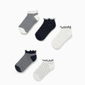 P5 ANKLE SOCKS, MEZCLA, 23/26 - Kinder Guatemala -