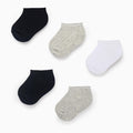 P5 ANKLE SOCKS RIB, MEZCLA, 15/18 - Kinder Guatemala -