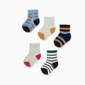 P5 CREW SOCKS, MEZCLA, 15/18 - Kinder Guatemala -