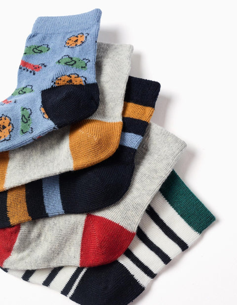 P5 CREW SOCKS, MEZCLA, 15/18 - Kinder Guatemala -