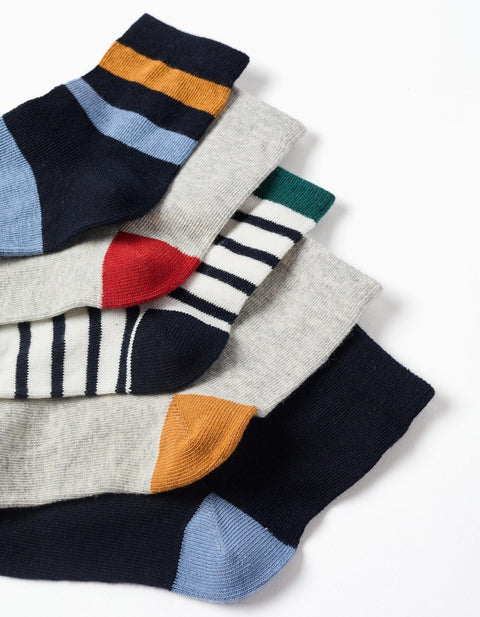 P5 CREW SOCKS, MEZCLA, 23/26 - Kinder Guatemala -